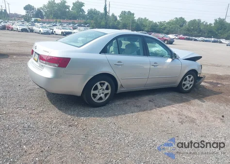 2006 Hyundai Sonata Gls V6/Lx V6 из США, поврежденный, VIN 5NPEU46F66H129627